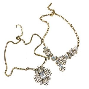 Bundle of 2 J. Crew crystal necklaces